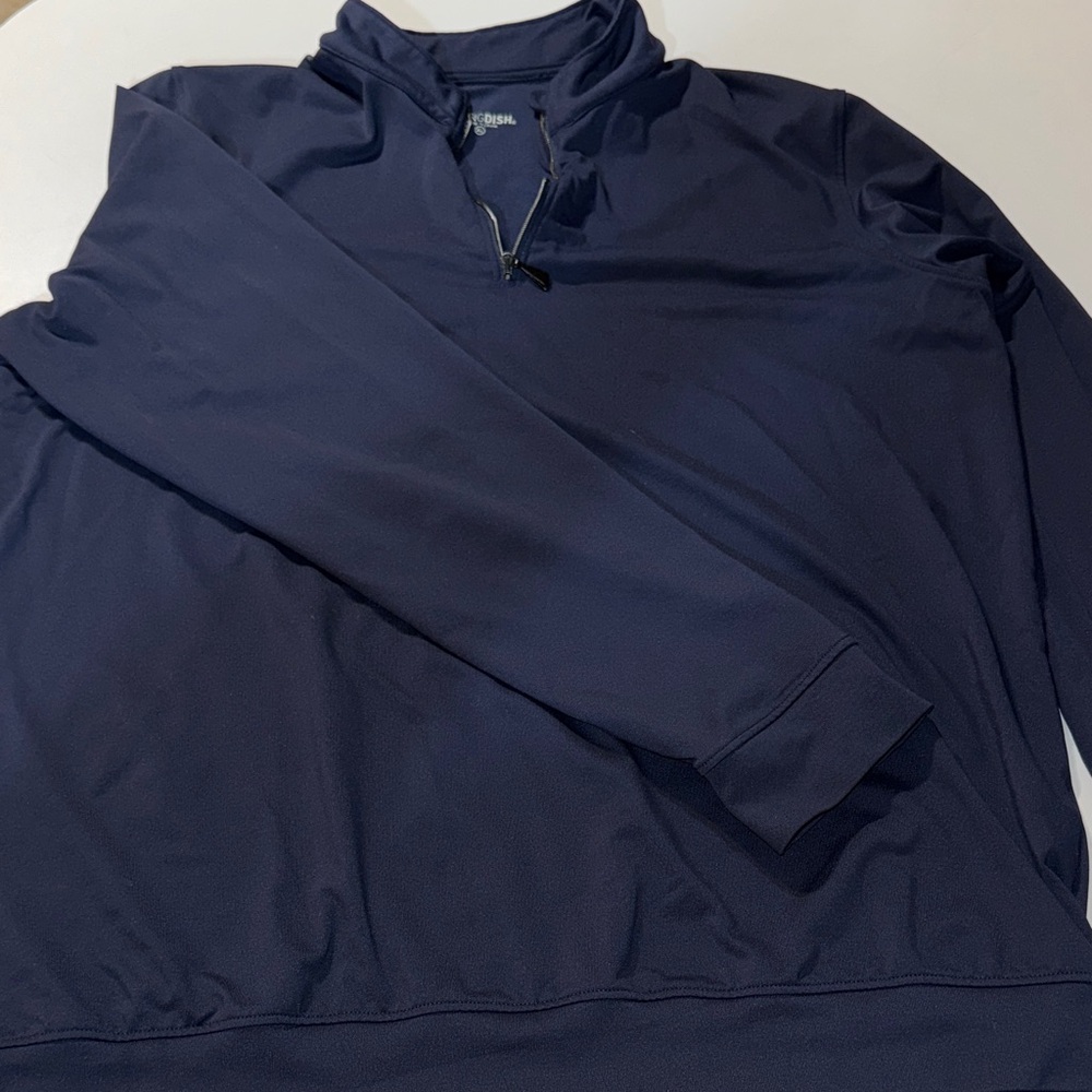 Set of 3 SwingDish Quarter Zip Sweaters RED WHITE‎ & BLUE